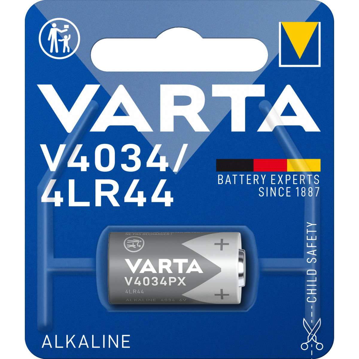 ALKALINE Special V4034/4LR44 Blister 1